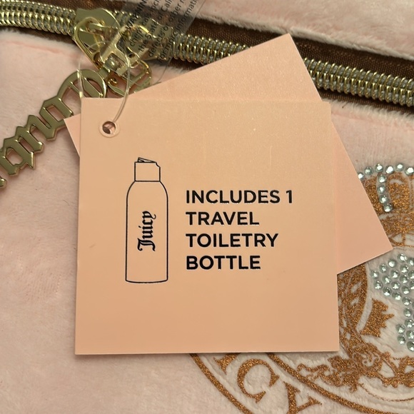 Juicy Couture travel cosmetics case - NWT - Picture 4 of 6